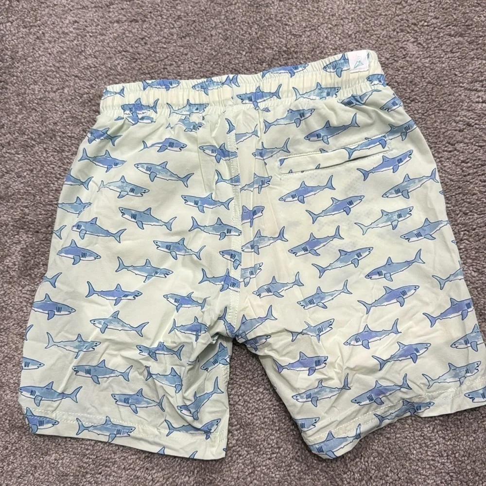 Sweet Honey Shark Lined Swim Trunks